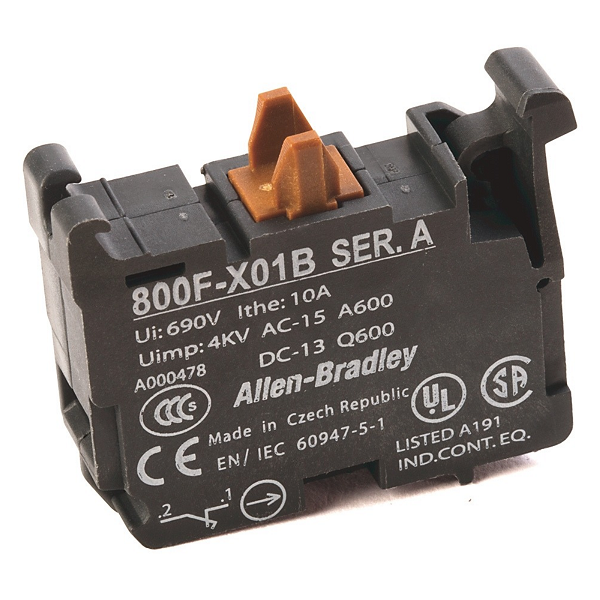 800F-X01B | Allen-Bradley | Contact Block