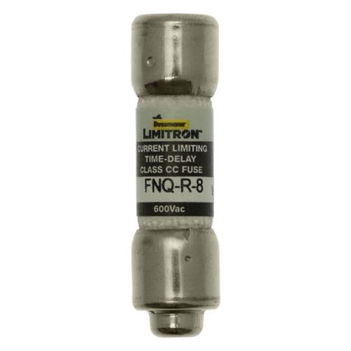 FNQ-R-8 |  Bussmann by Eaton |Series Class CC Fuse, FNQ-R-8, 8 A, Time-Delay