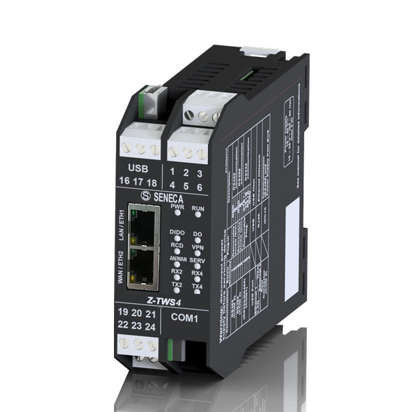 Z-TWS4-L-0| Seneca |IEC 61131 multifunction controller, Linux based, OEM version