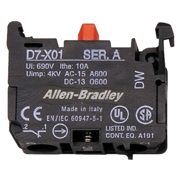 D7-X01 | Allen-Bradley | Contact Block