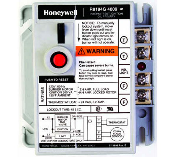 R8184G1328/B | Honeywell | PROTECTORELAY 220V,50HZ 240V,60HZ