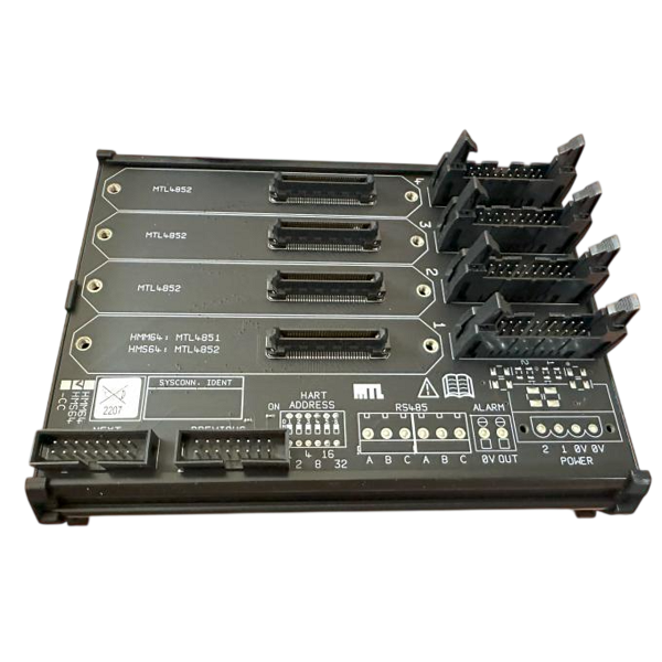HMM64 | MTL Instruments | 64ch HART Backplane for 1xMTL4851 & 3xMTL4852